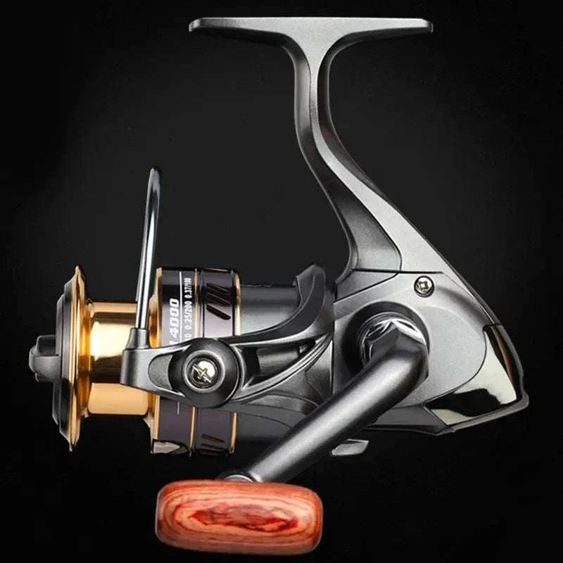 Full Metal Spin Fishing Reels HM Series Light Weight Ultra Smooth Powerful Fishing Accessory for Fish Feeder Baitcasting Rod