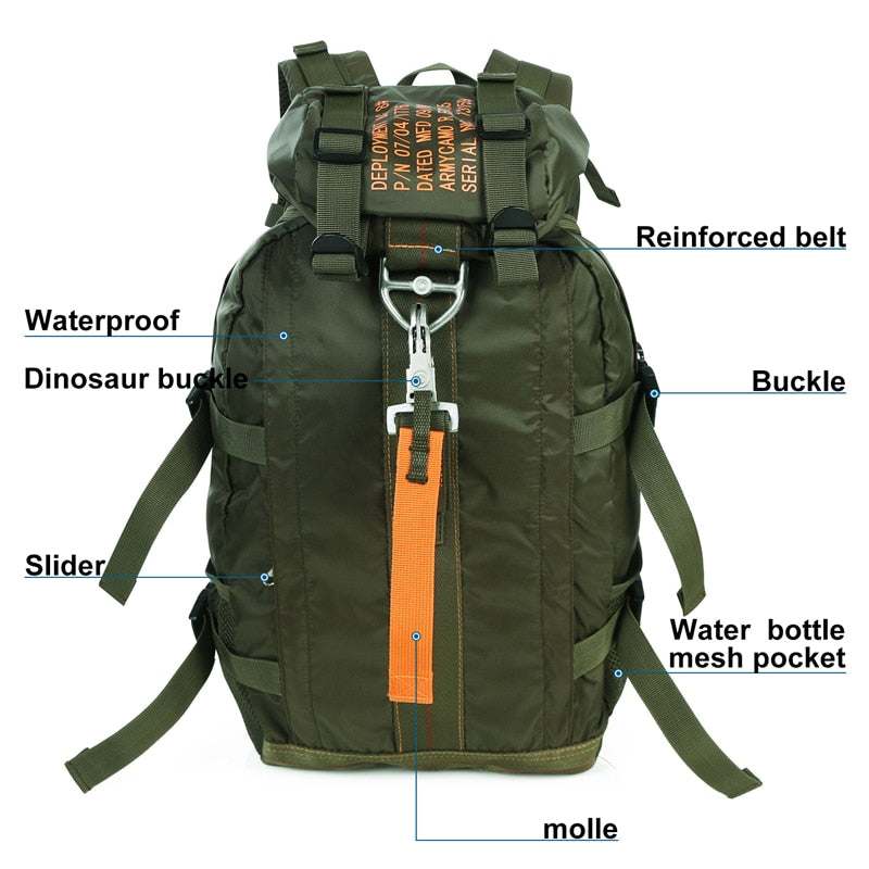 Lightweight Rucksacks Travel Backpacks Nylon Tactical Backpack Men Women Outdoor Hiking Camping Trekking Climbing Ridding