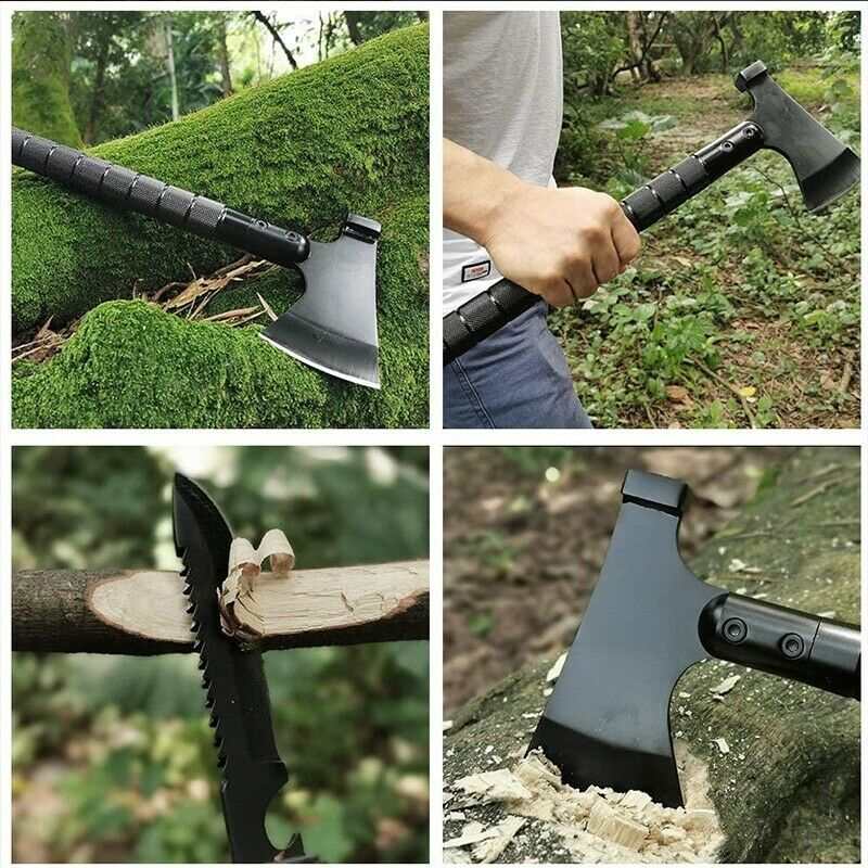 Foldable Axe Multi Tool Kit Camping Hatchet