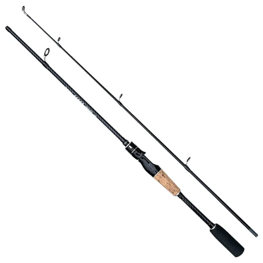 Jigging Bass Trout Fishing Rod. Hard and Fast Ultralight Lure Pole. 2 Sections 1.8m 1.65m Casting Spinning Rod