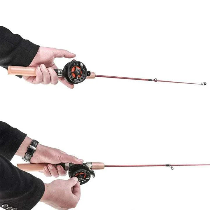 Fishing Rod Super Short Mini Telescopic Ice Fishing Rod