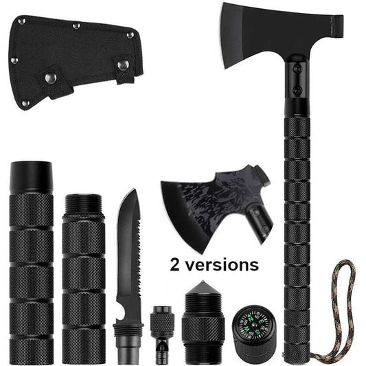 Foldable Axe Multi Tool Kit Camping Hatchet